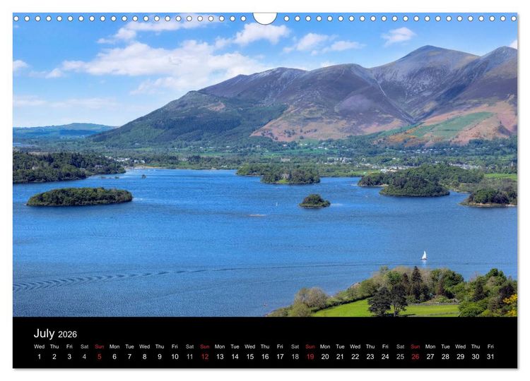 Produktbild: Cumbria - Lake District (Wall Calendar 2026 DIN A3 landscape), CALVENDO 12 Month Wall Calendar