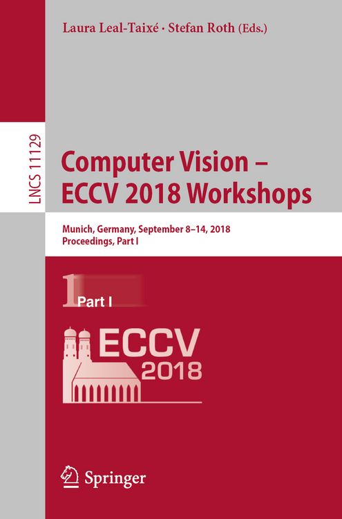 Produktbild: Computer Vision &ndash; ECCV 2018 Workshops