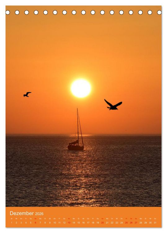 Produktbild: Impressionen aus der Normandie (Tischkalender 2026 DIN A5 hoch), CALVENDO Monatskalender