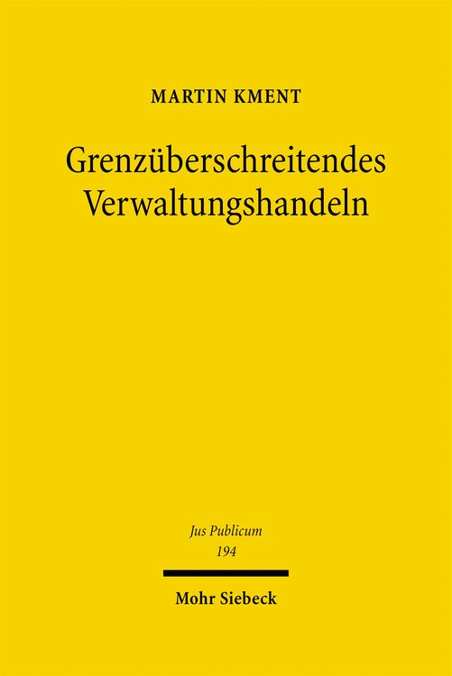 Produktbild: Grenz&uuml;berschreitendes Verwaltungshandeln