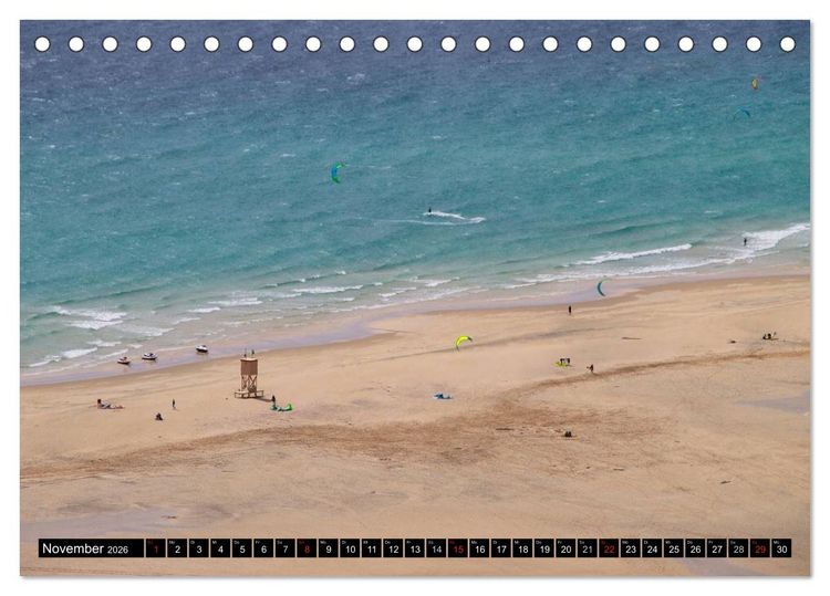 Produktbild: Fuerteventura, Insel der Stille (Tischkalender 2026 DIN A5 quer), CALVENDO Monatskalender