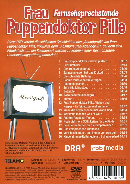 Produktbild: Unser Sandm&auml;nnchen - Frau Puppendoktor Pille: Fernsehsprechstunde
