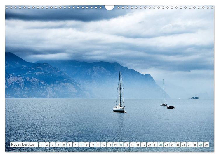 Produktbild: Am Wasser entlang in den Alpen (Wandkalender 2026 DIN A3 quer), CALVENDO Monatskalender