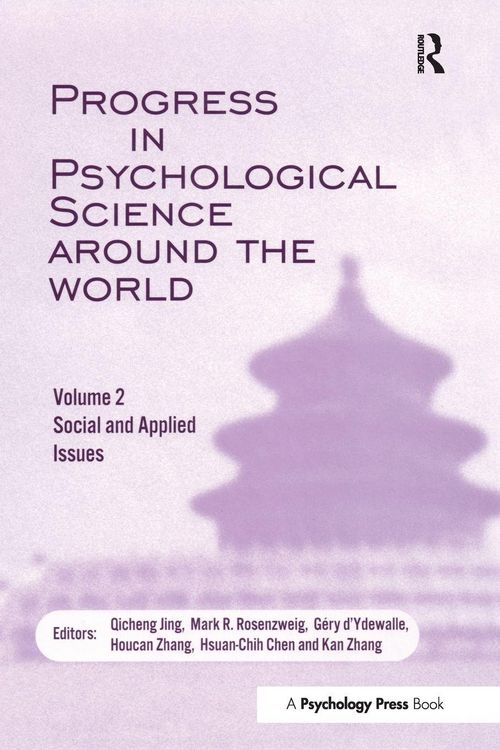 Produktbild: Progress in Psychological Science Around the World. Volume 2