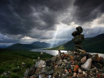 Produktbild: CALVENDO Puzzle Loch Lyone, Schottland | 1000 Teile Lege-Gr&ouml;&szlig;e 64x48cm Foto-Puzzle f&uuml;r gl&uuml;ckliche Stunden