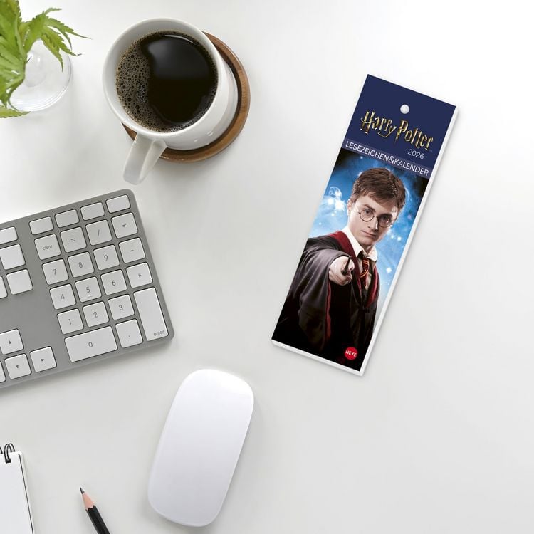 Harry Potter Lesezeichen & Kalender 2026