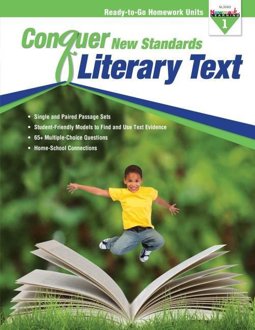 Produktbild: Conquer New Standards Literary Text (Grade 1) Workbook