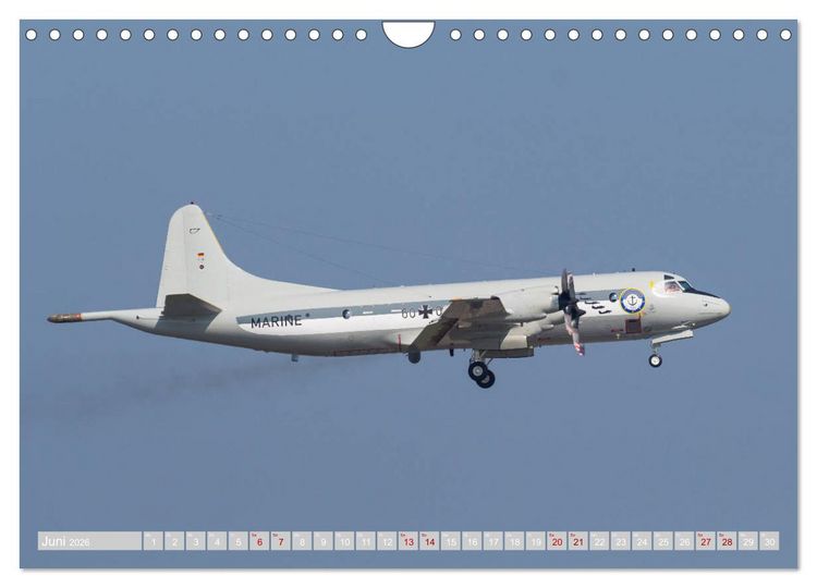 Produktbild: Marineflieger 2026 (Wandkalender 2026 DIN A4 quer), CALVENDO Monatskalender