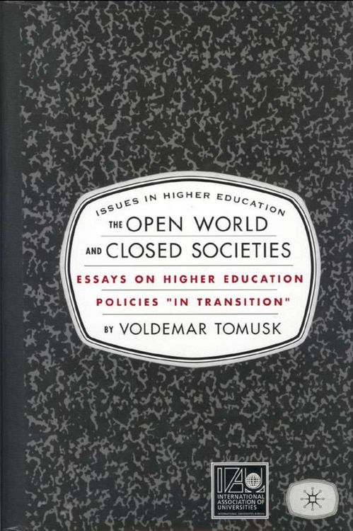 Produktbild: The Open World and Closed Societies