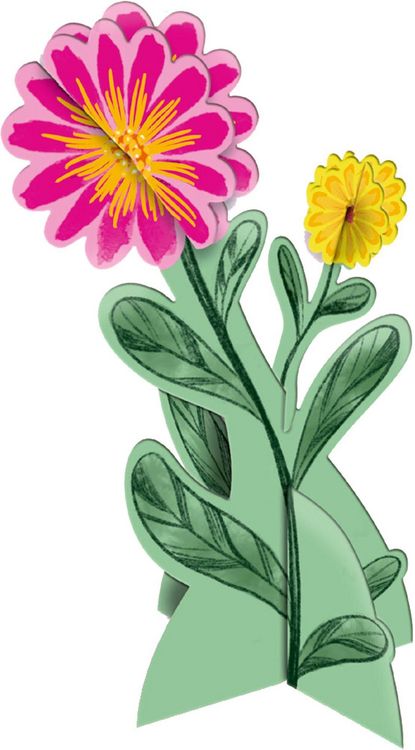 Produktbild: 3D-Blumen &ndash; Blumen f&uuml;r dich!