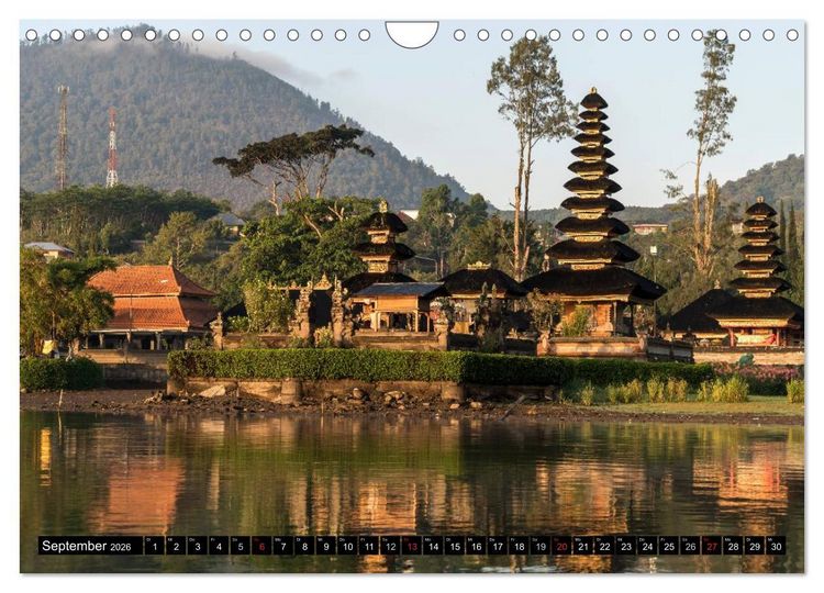 Produktbild: Bali - Indonesien (Wandkalender 2026 DIN A4 quer), CALVENDO Monatskalender