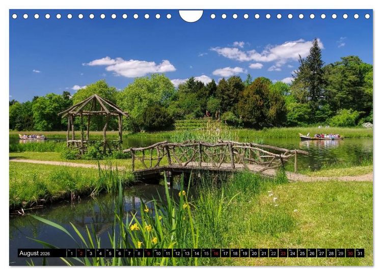 Produktbild: Spaziergang durch den W&ouml;rlitzer Park (Wandkalender 2026 DIN A4 quer), CALVENDO Monatskalender