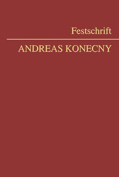 Produktbild: Festschrift Konecny