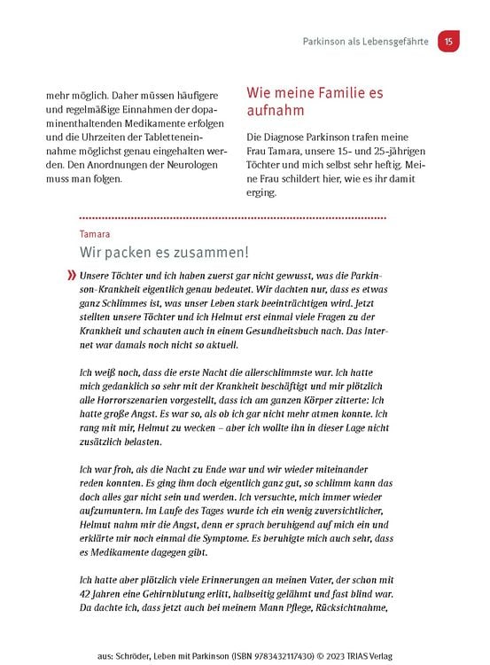 Produktbild: Leben mit Parkinson