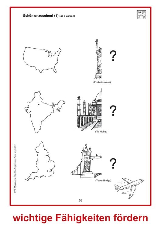 Produktbild: Kita aktiv Projektmappe Reise um die Welt