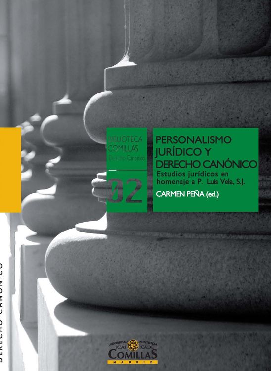 Produktbild: Personalismo jur&iacute;dico y derecho can&oacute;nico