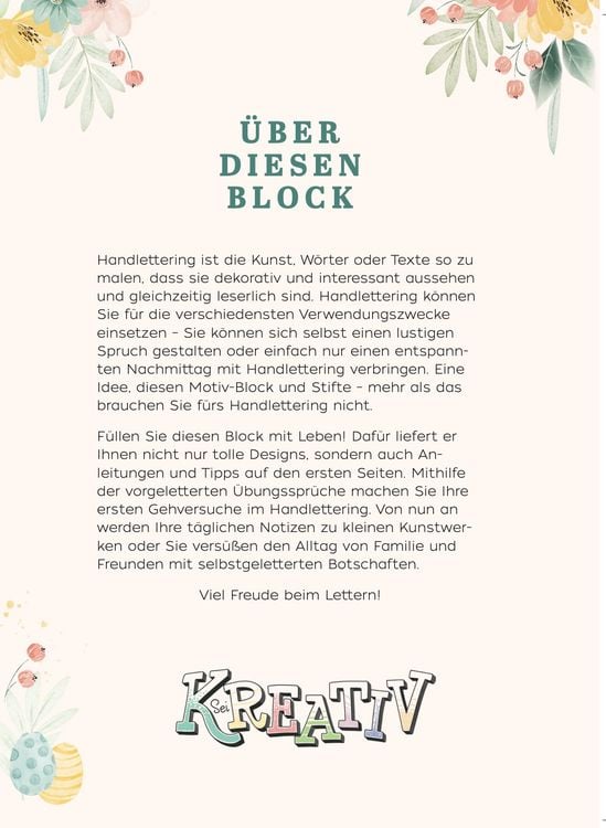 Produktbild: Design Paper Frohe Ostern A6