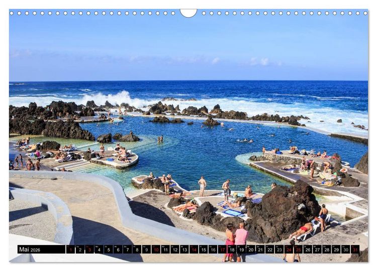Produktbild: Madeira - Insel mitten im Atlantik (Wandkalender 2026 DIN A3 quer), CALVENDO Monatskalender