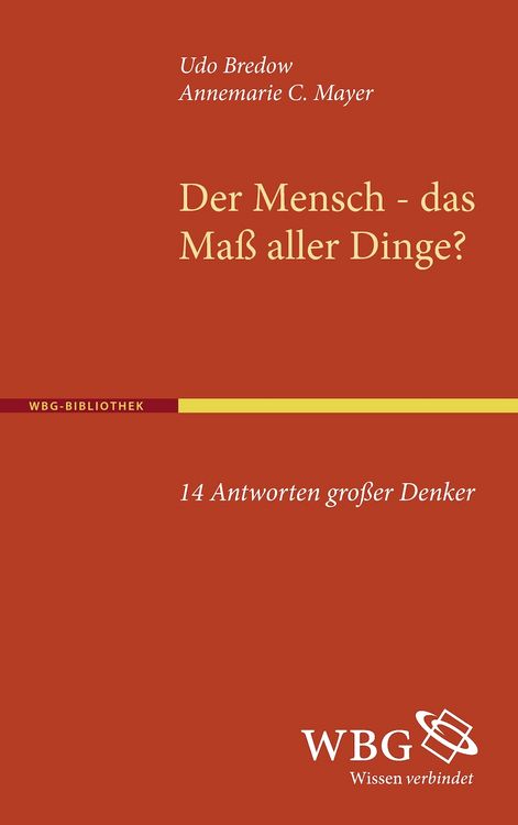 Produktbild: Der Mensch - dass Ma&szlig; aller Dinge?