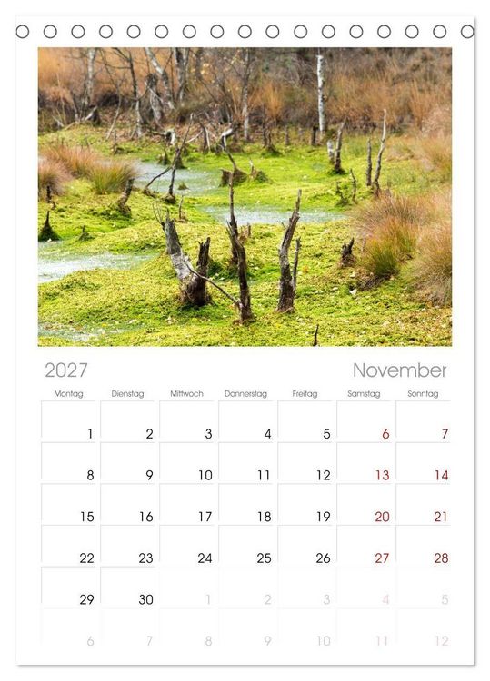 Produktbild: Tischplaner 2027 - Radland Deutschland - Niedersachsen (A5 Tischkalender zum Aufstellen) CALVENDO