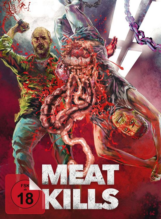 Produktbild: Meat Kills (uncut) - 2-Disc Limited Edition Mediabook - Cover C (Blu-ray + DVD)