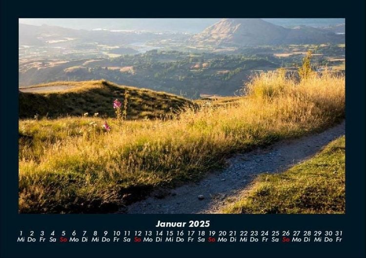 Produktbild: Landschaftskalender 2025 Fotokalender DIN A4