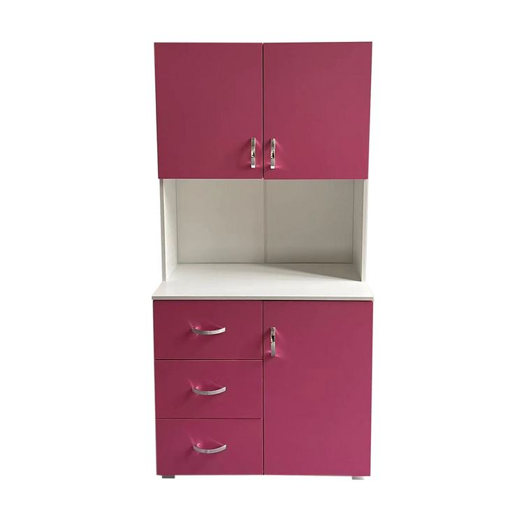 Produktbild: HTI-Living Kinderzimmerschrank pink wei&szlig; Kinderzimmerschrank pink wei&szlig;