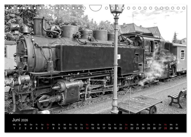 Produktbild: Ein Jahr mit der Schmalspurbahn aus Zittau (Wandkalender 2026 DIN A4 quer), CALVENDO Monatskalender