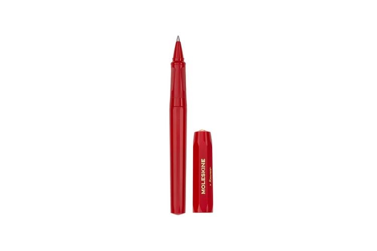 Produktbild: Moleskine Kaweco Ballpoint Pen, Red, Medium Point (0.7 MM), Blue Ink