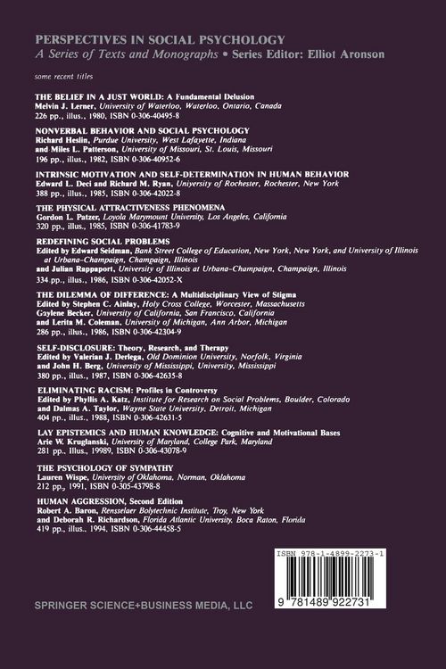 Produktbild: Intrinsic Motivation and Self-Determination in Human Behavior