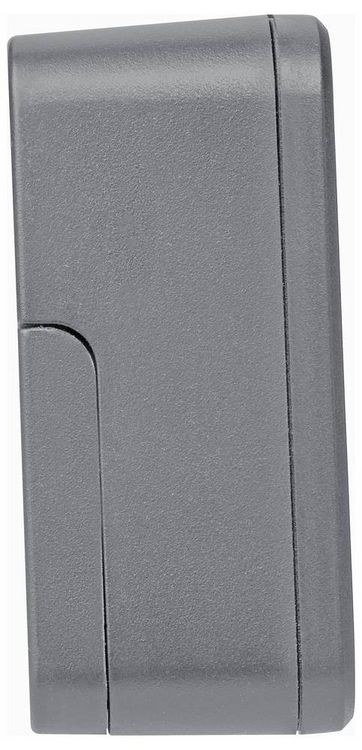 Produktbild: TFA Dostmann 60.2044.10 Quarz Wecker Grau Alarmzeiten 1
