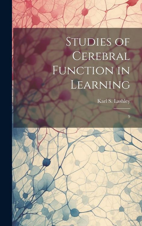 Produktbild: Studies of Cerebral Function in Learning: 9