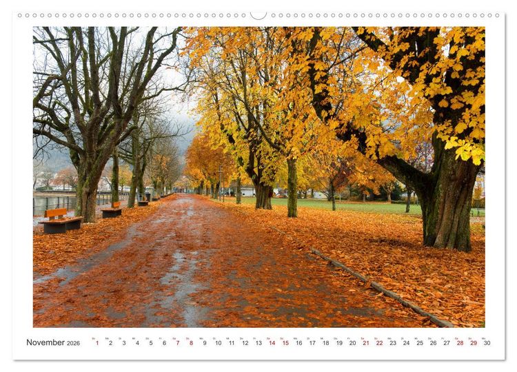 Produktbild: Bregenz am Bodensee (hochwertiger Premium Wandkalender 2026 DIN A2 quer), Kunstdruck in Hochglanz