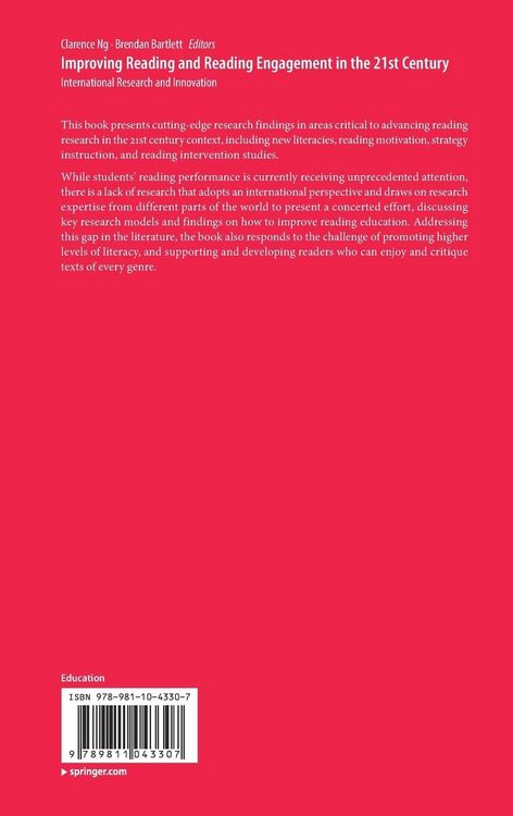 Produktbild: Improving Reading and Reading Engagement in the 21st Century