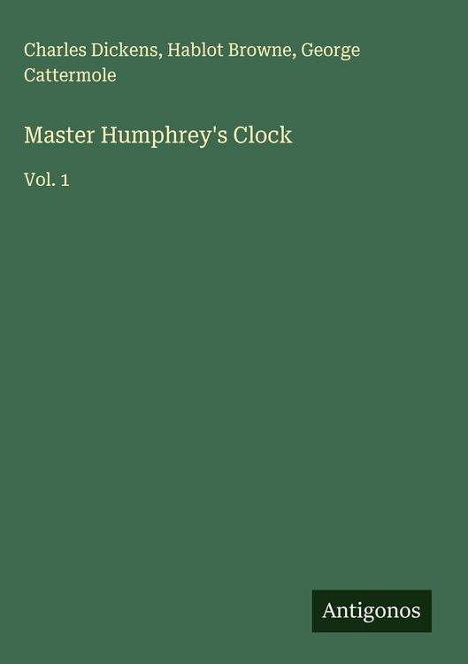 Produktbild: Master Humphrey's Clock