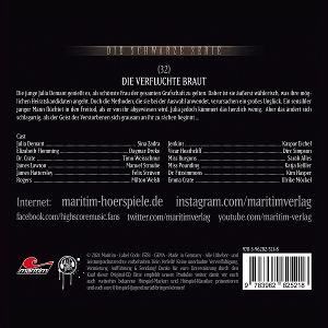 Produktbild: Die Schwarze Serie - Die verfluchte Braut,1 Audio-CD