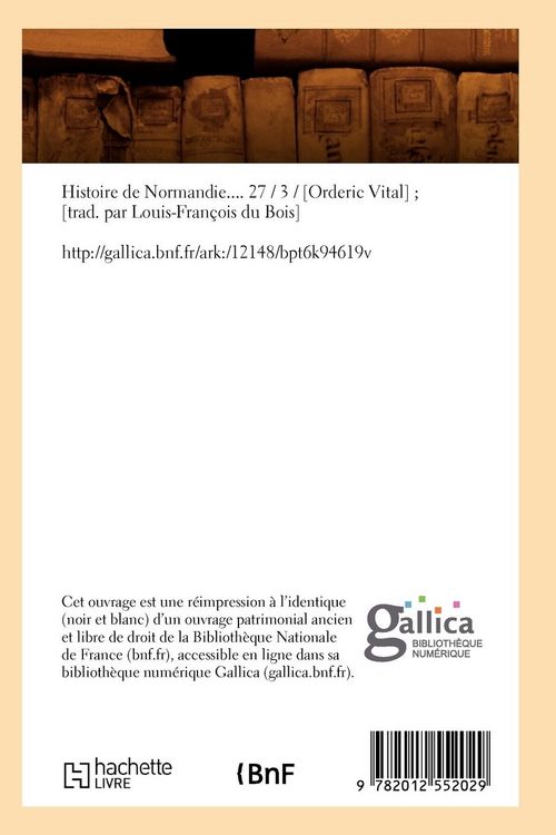 Produktbild: Histoire de Normandie. Tome 27 (&Eacute;d.1825-1827)
