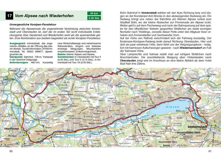 Produktbild: ROTHER Radf&uuml;hrer Allg&auml;u &ndash; Radtouren f&uuml;r Genie&szlig;er. 45 Radtouren von Leutkirch und Kaufbeuren bis Oberstdorf und F&uuml;ssen &ndash; mit Radrunde Allg&auml;u