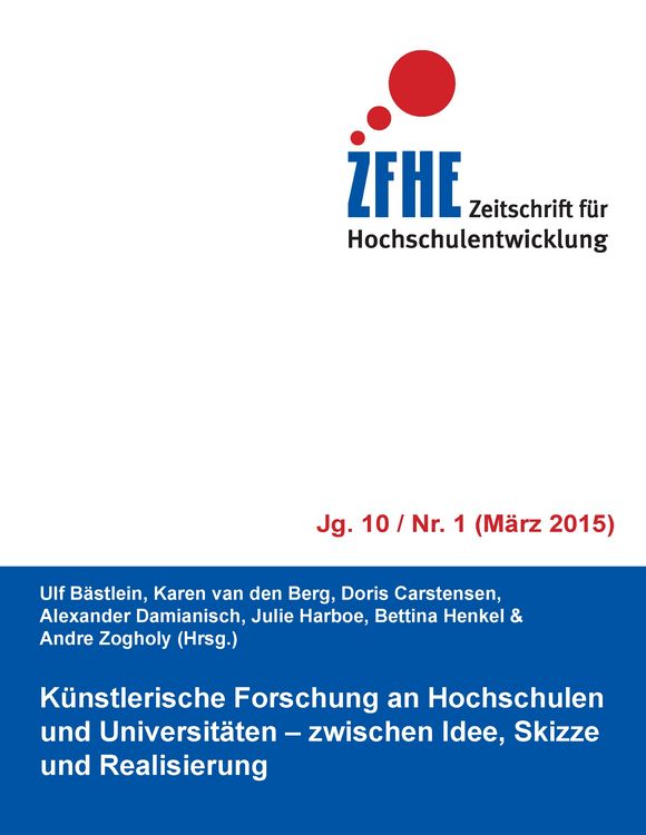Produktbild: K&uuml;nstlerische Forschung an Hochschulen und Universit&auml;ten