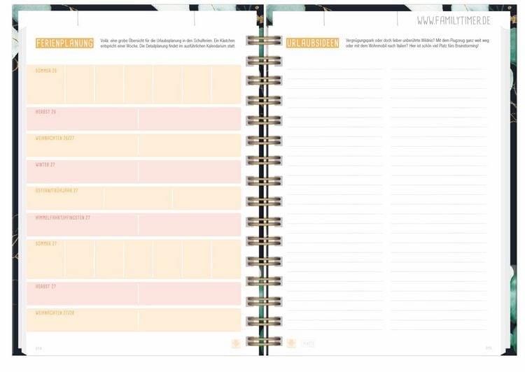 Produktbild: Family-Timer 26/27 17 Monate sort.(3)