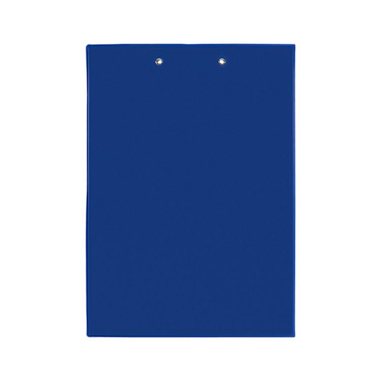 Produktbild: Idena Klemmbrettmappe PVC beschichtet blau DIN A4
