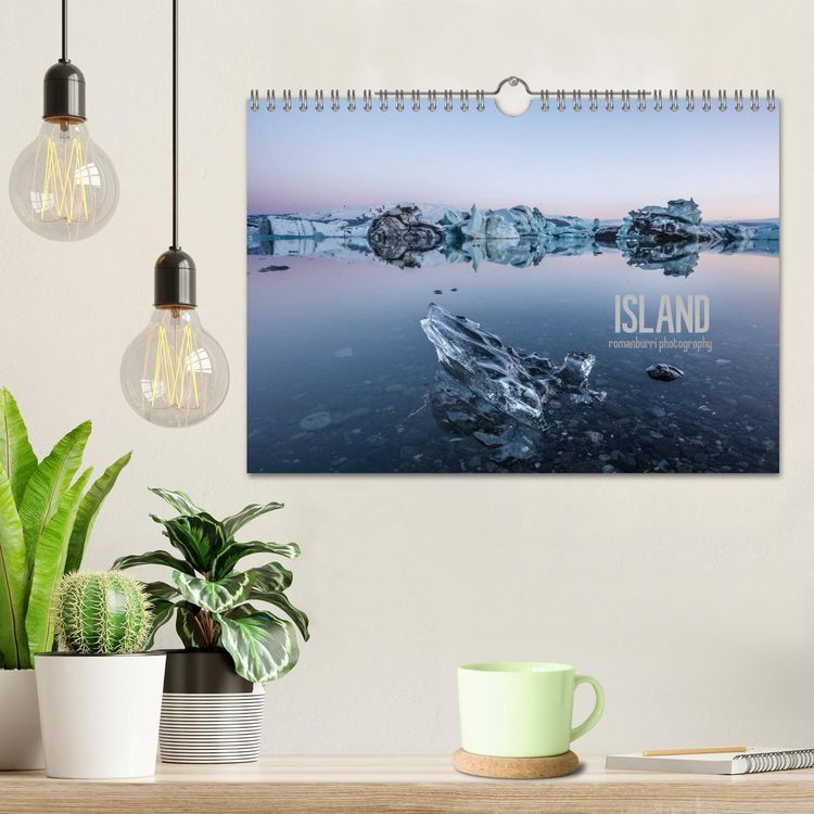 Produktbild: Island (Wandkalender 2026 DIN A4 quer), CALVENDO Monatskalender