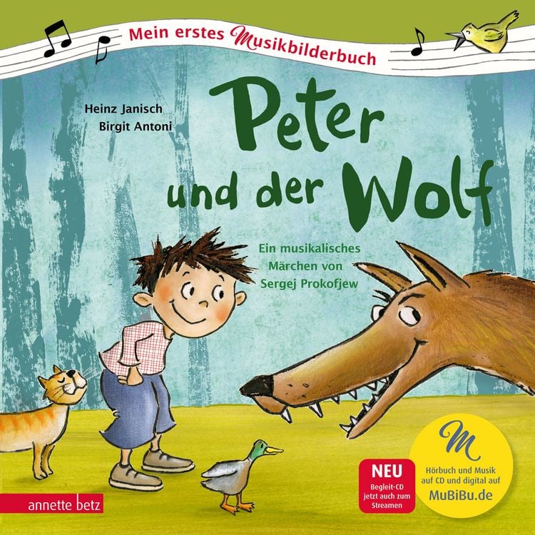 Produktbild: Peter und der Wolf (Mein erstes Musikbilderbuch mit CD und zum Streamen, Bd.)