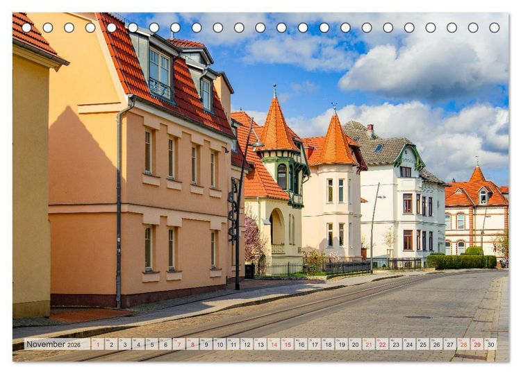 Produktbild: Bad Doberan Impressionen (Tischkalender 2026 DIN A5 quer), CALVENDO Monatskalender