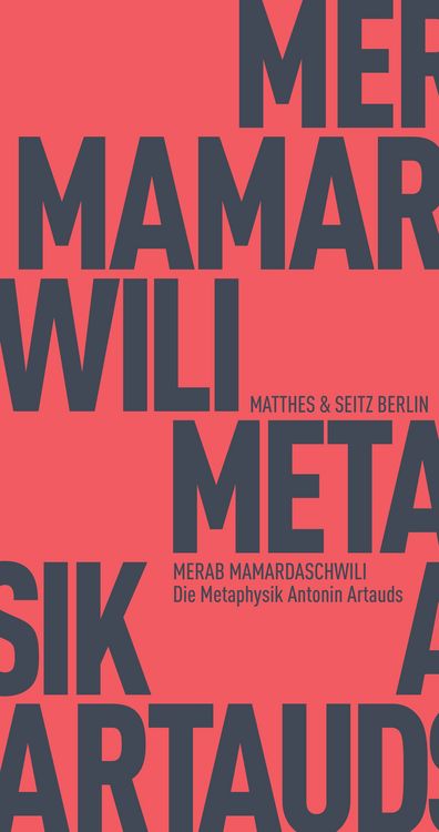Produktbild: Die Metaphysik Antonin Artauds