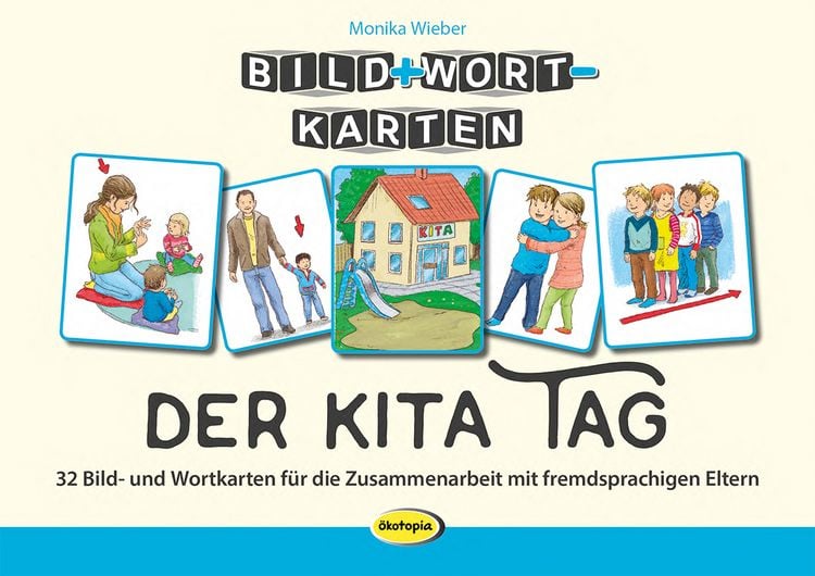 Produktbild: Bild+Wort-Karten: Der Kita Tag