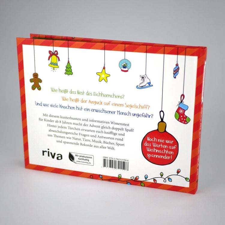 Produktbild: Der gro&szlig;e Wissenstest f&uuml;r Kinder &ndash; Der Adventskalender