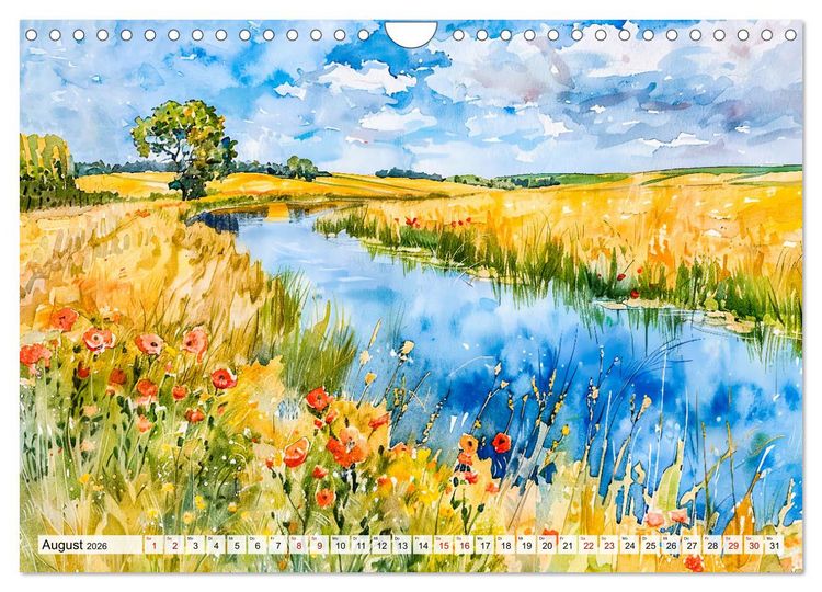 Produktbild: Havelland Flair - Immer in Flussn&auml;he (Wandkalender 2026 DIN A4 quer), CALVENDO Monatskalender