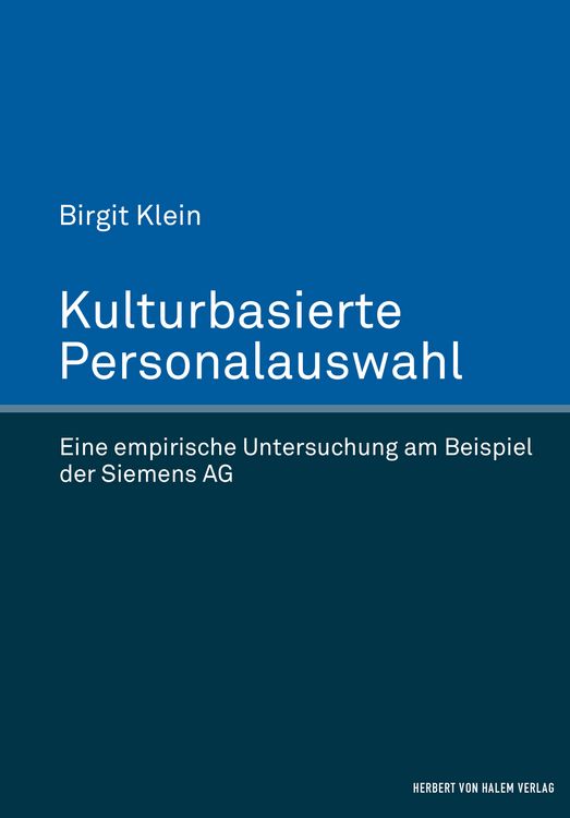 Produktbild: Kulturbasierte Personalauswahl
