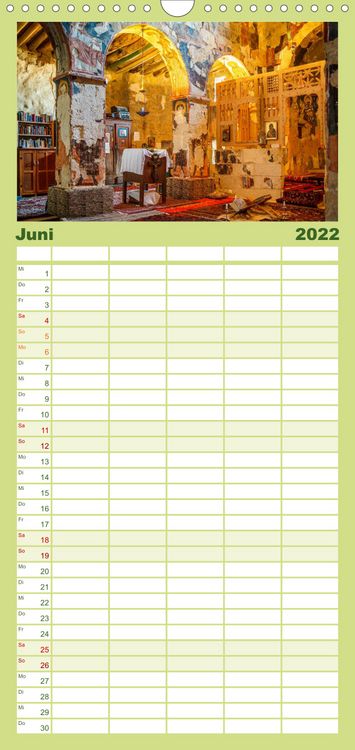 Produktbild: Familienplaner Syrien - Erinnerungen (Wandkalender 2022 , 21 cm x 45 cm, hoch)